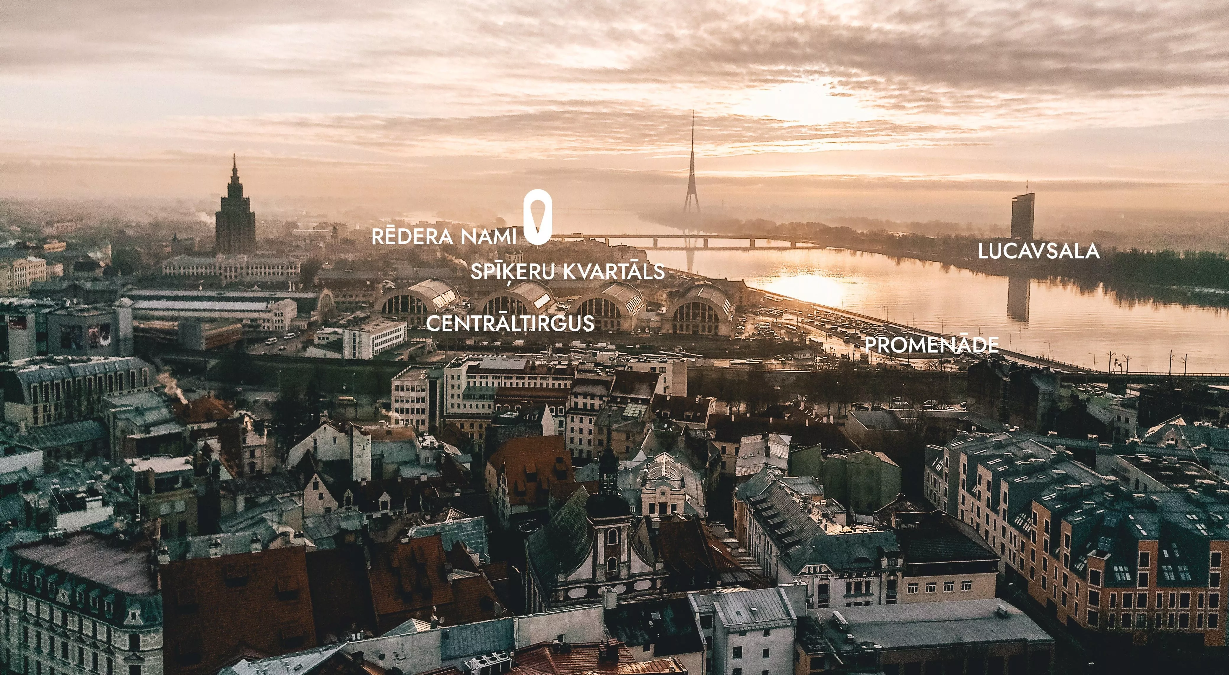 Skats uz Daugavu no Rēdera Nami